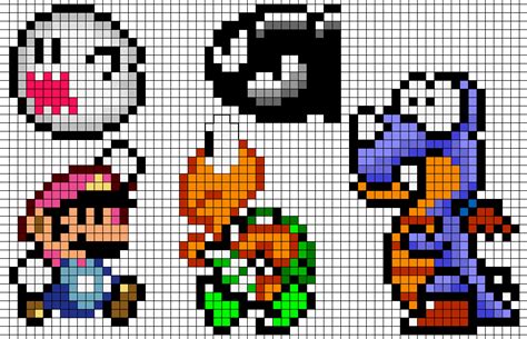 Simple Super Mario Pixel Art Grid Pixel Art Grid Gallery 38528 Hot Sex Picture