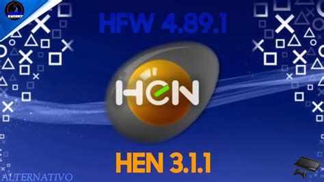 Como Instalar Hen 3 1 1 Hfw 4 89 1 YouTube