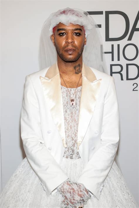 Kid Cudi Wore A Wedding Dress To The Cfda Fashion Awards Popsugar