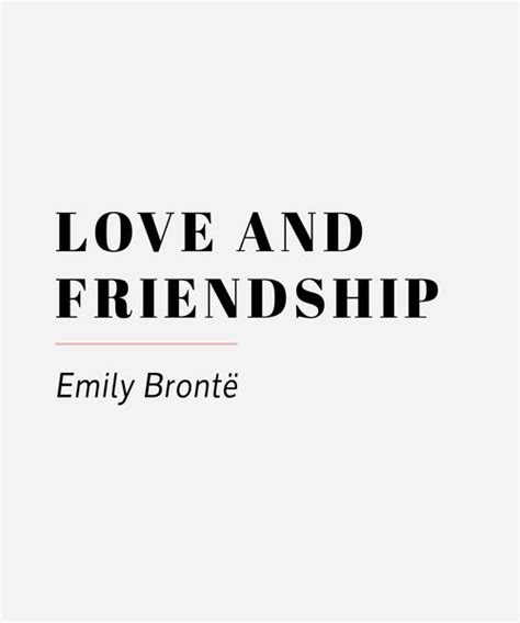 Love And Friendship By Emily Brontë Wedding Reading