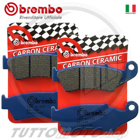 PASTIGLIE FRENO ANTERIORE BREMBO CARBON HONDA XRV AFRICA TWIN 750 1994