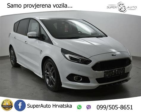 Ford S Max 2 0 TDCI Aut 179 KS ST Line MEMO KAM LED TEM FULL 2018 God