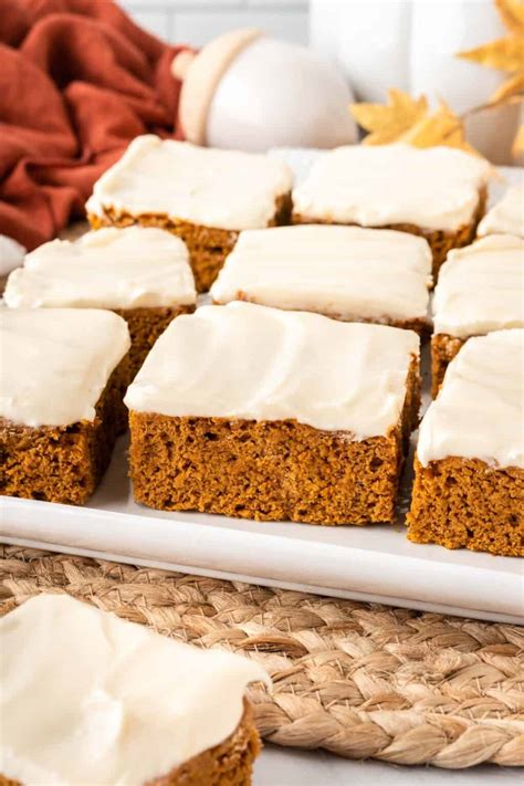 Cake Mix Pumpkin Bars Build Your Bite