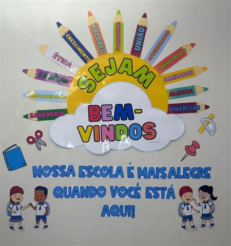 Sejam Todas Bem Vindas - Painel Sejam Bem-vindos – Intervir cantinho do saber – Prof. Thaís Brunelle