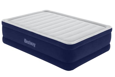 Bestway Tritech Air Mattress Queen 22 In With Built In AC Pump And