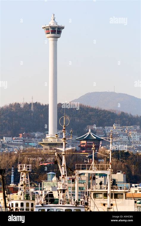 The Busan Tower in Busan, South Korea Stock Photo - Alamy