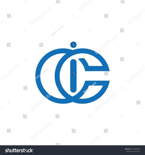 Cic Minimalist Logo Concept Can Use Stock Vector (Royalty Free ...