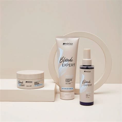 Indola Blond Expert Shampoo Morgen In Huis Blonde Haarkleur Blonde Tinten Blond