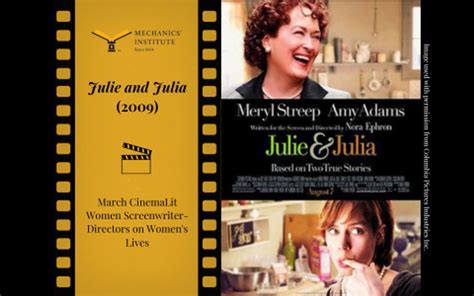 CinemaLit: Julie and Julia (2009) | Downtown San Francisco