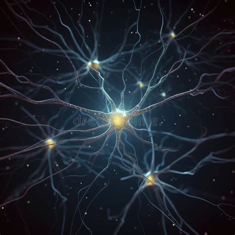 Red Neuronal Con Actividad El Ctrica De C Lulas Neuronales Ai