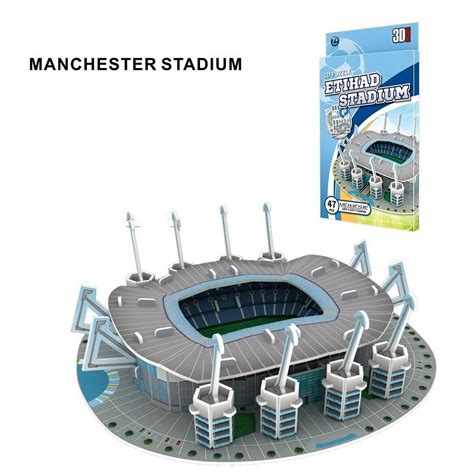 3D Etihad Football Soccer Stadium Jigsaw Puzzle. - Etsy