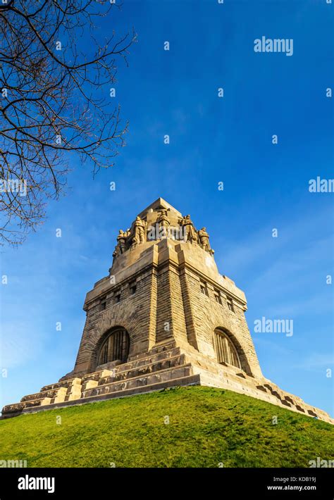 Monument To The Battle Of The Nations Leipzig Germany Stock Photo Alamy