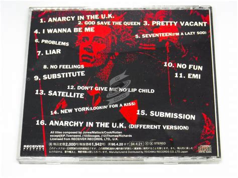 Sex Pistols The Rare Best Of Sex Pistols Cdcosmos