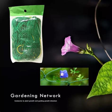 Garden Plants Climbing Netting Nylon Morning Glory Flower Vine Support