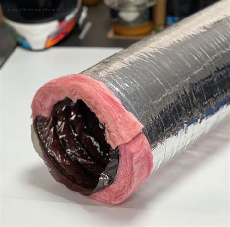 Air Ventilation System Fiberglass Insulated Flexible Duct Inch