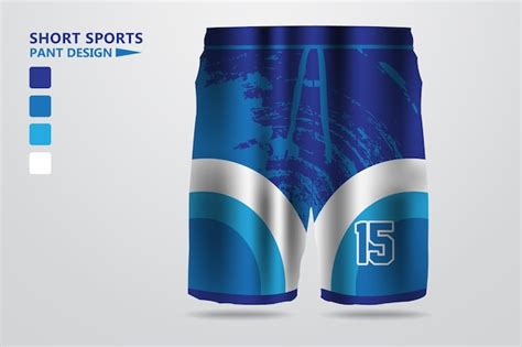 Premium Vector Soccer Sports Short Pant Design And Template For Printing