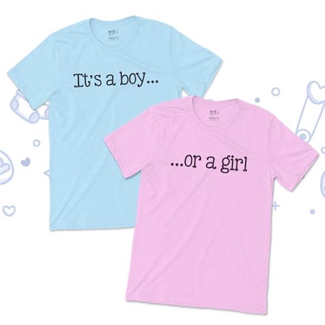 Gender Reveal Shirt For Mom And Dad Etsy