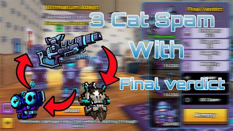 Cat Spam With The Final Verdict Pixel Gun D Youtube