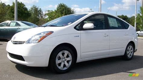 2008 Super White Toyota Prius Hybrid 440535 Photo 2