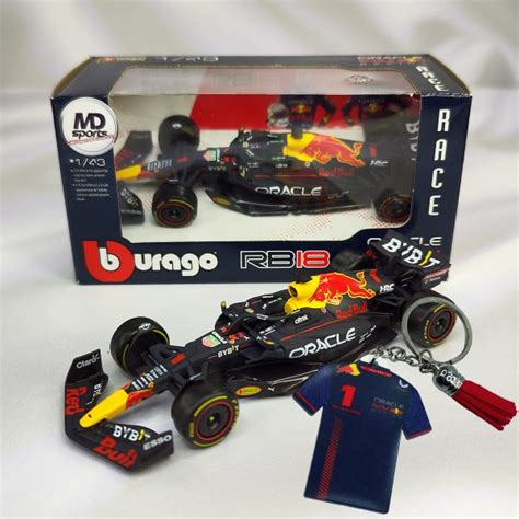 Redbull Rb Max Verstappen Caja Normal Burago Llavero