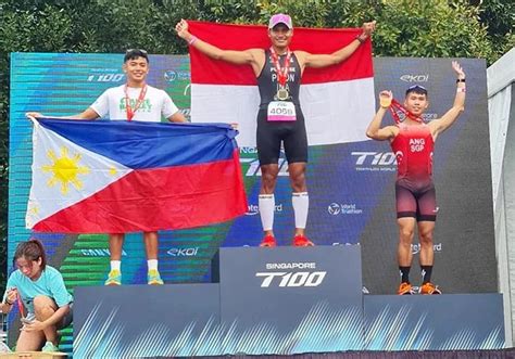 Atlet Triathlon Indonesia Raih Emas T World Triathlon Tour