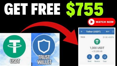 How To Get Free 755 Usdt Trc20 On Trust Wallet 2023 Trust Wallet