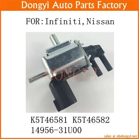 New EGR Vacuum Switch Valve Solenoid OEM K5T46581 K5T46582 14956 31U00 ...
