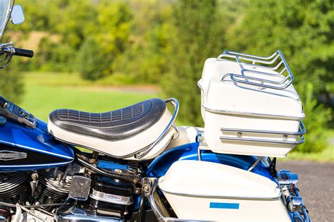 1968 Harley Davidson® Flh Electra Glide Bluebirch White