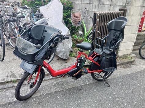 98🟢バカ良心的な電動自転車屋🔴土日もお子様と土足のまま、ご試乗可能です。 🌕️20インチ、前かご、後チャイルドシート、2人乗り、3人乗り