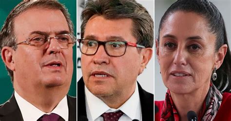 Encuestas 2024 Con Sheinbaum Y Ebrard A La Cabeza Ricardo Monreal Figura En Encuesta Pero Por