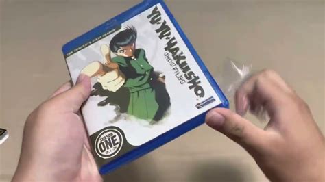 Yu Yu Hakusho The Complete First Season Blu Ray Unboxing YouTube