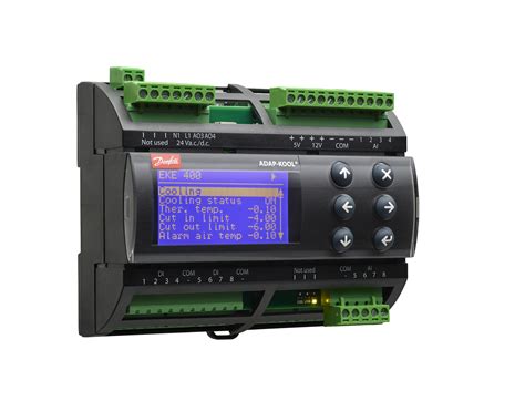 Технические характеристики EKE 400 Контроллер испарителя с HMI. 24 V ac ...