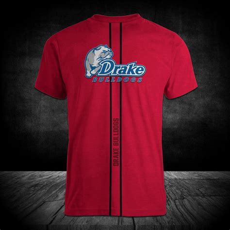 Buy Drake Bulldogs T Shirt Sport Style Custom Ncaa Meteew