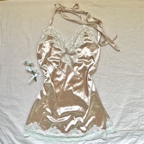 Pink Babydoll Lingerie Dress Size M Could Fit Depop