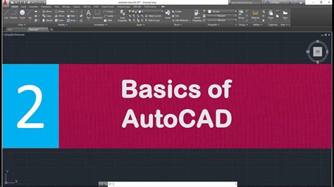 Video Introduction About Autocad And How To Draw Lines And Polylines