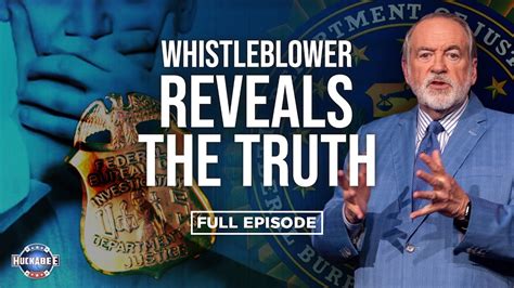 Fbi Whistleblower Speaks Out Full Episode Huckabee