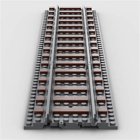 Straight Train Track