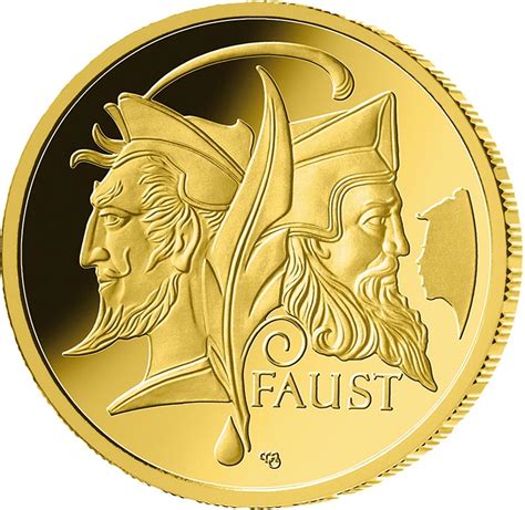 100 Euro BRD Faust Goethe 2023 Münzenversandhaus Reppa GmbH