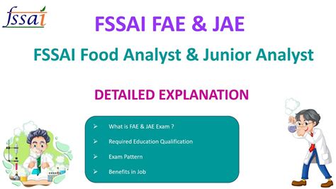 FSSAI Food Analyst Junior Analyst Detailed Information How To Crack