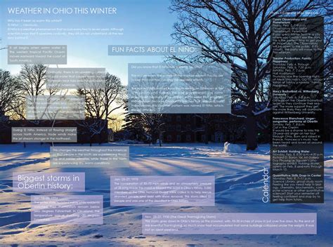 Weather in Ohio This Winter – The Oberlin Review