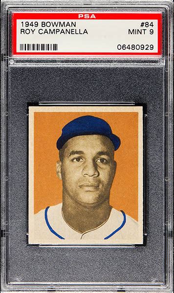 Top 15 Most Valuable Roy Campanella Baseball Cards