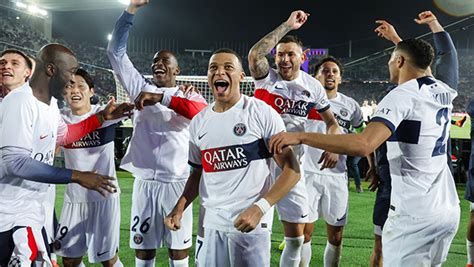 Le Psg Sacr Champion De France De Ligue Linfo Re Sports Football