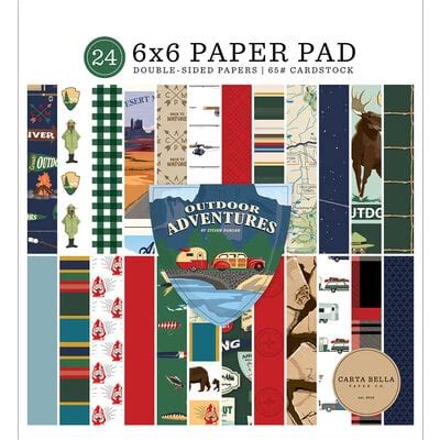 Carta Bella Paper Outdoor Adventures Collection 12 X 12 Double