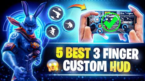 Top Best Custom Hud Free Fire Finger Claw Better Than Pc Players