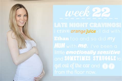 Baby Weeks Pregnant Cravings Alex Gladwin Blog