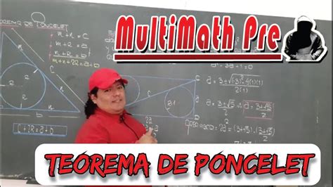 Teorema De Poncelet Demostraci N Teorica Ejercicio Resuelto