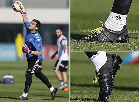 Iker Casillas Trains In Adidas Prototype Soccerbible