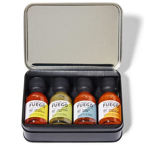 Thoughtfully The Good Hurt Fuego Hot Sauce Gift Set Sampler India Ubuy