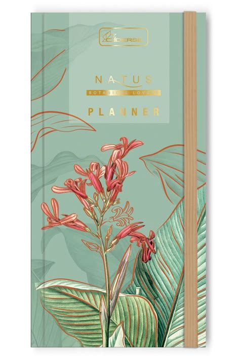 Planner 2 em 1 Costurado Elástico Capa Dura Natus NAP2103 Loja