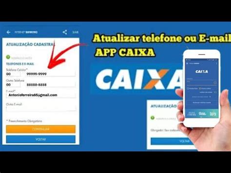 Como Cadastrar O Celular Na Caixa - Como cadastrar o número do celular no App da caixa econômica federal ...
